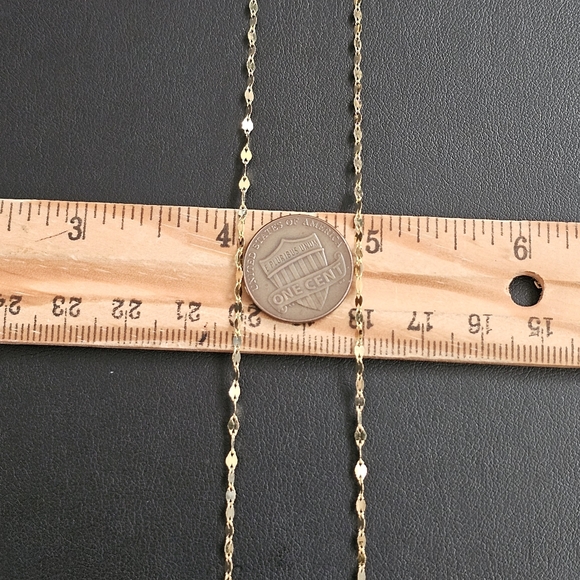 14k Gold Necklace 24 Inch - Picture 5 of 7